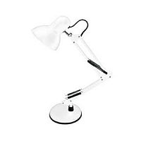 Светильник настольный Camelion KD-313 С01 230В 40Вт Е27 Белый фото Светильник настольный Camelion KD-313 С01 230В 40Вт Е27 Белый картинка